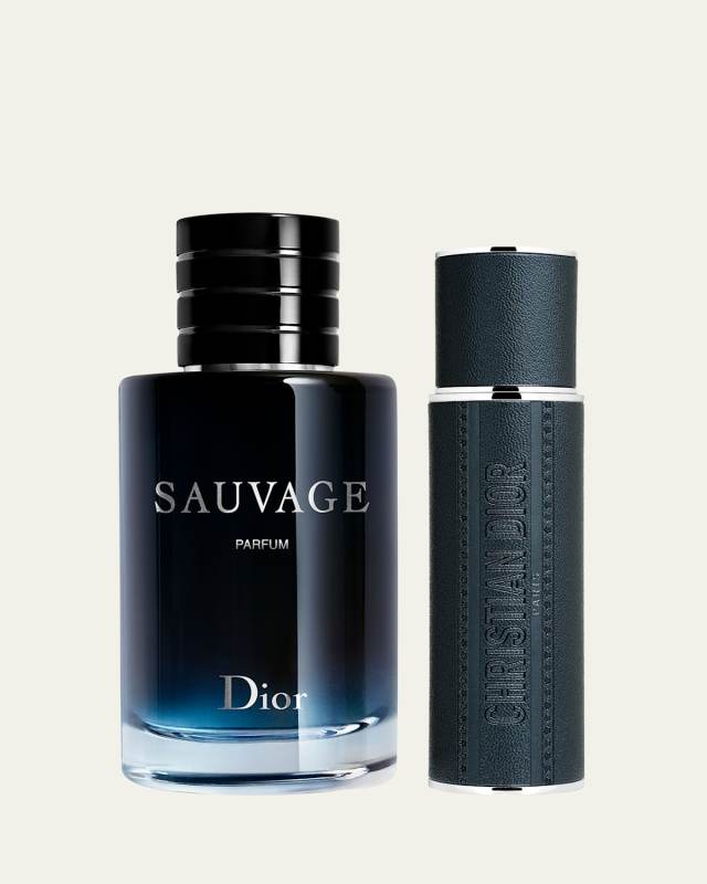 Limited Edition Sauvage Parfum and Travel Spray Gift Set